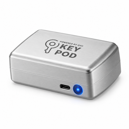 QIUI Key Pod Metal Key Box – Remote App Control & Timed Unlock