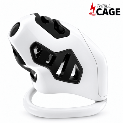 QIUI ThrillCage App-Controlled E-Stim Chastity Cage with Physical Key