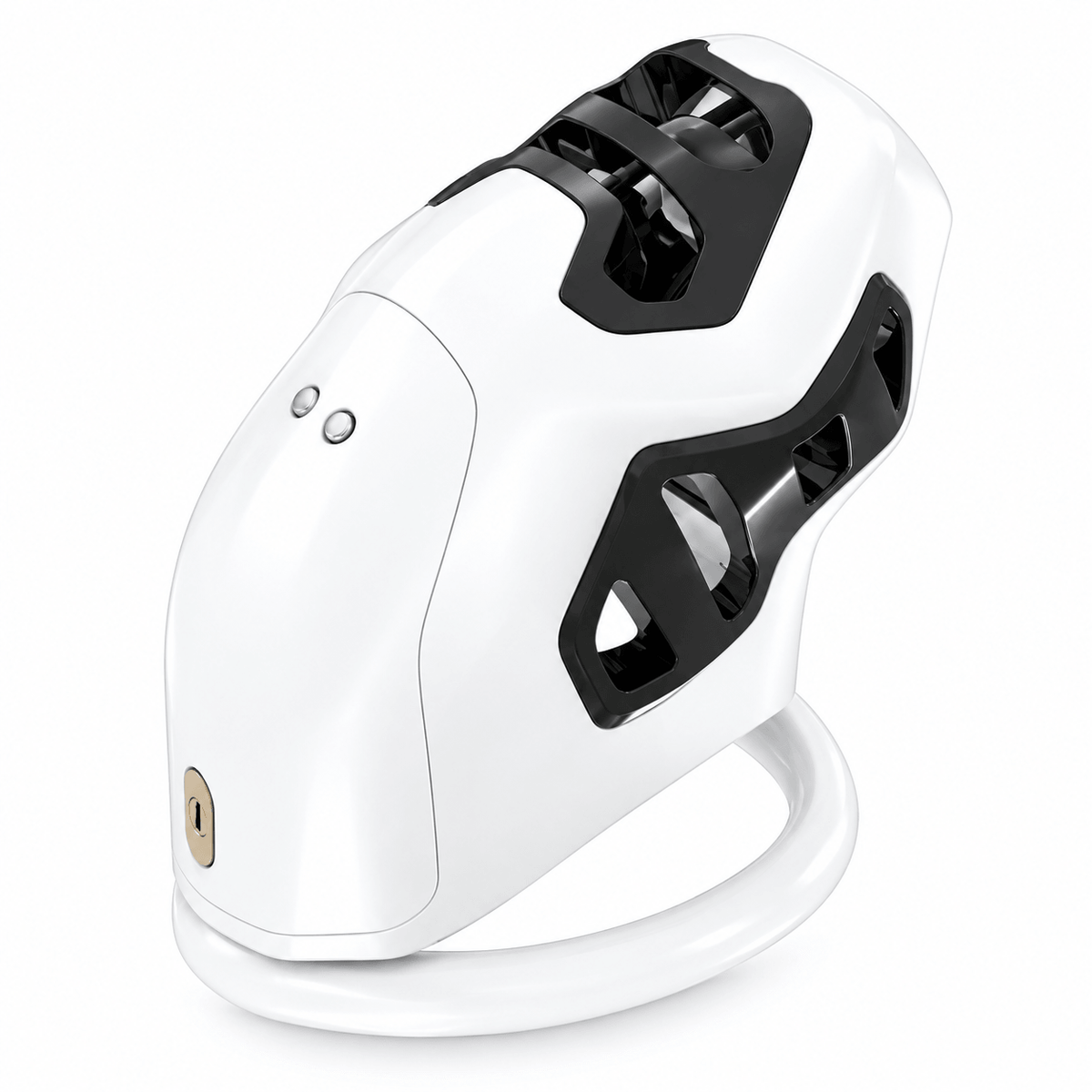 QIUI ThrillCage App-Controlled E-Stim Chastity Cage with Physical Key