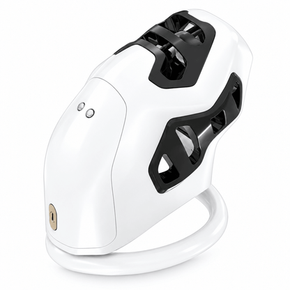 QIUI ThrillCage App-Controlled E-Stim Chastity Cage with Physical Key