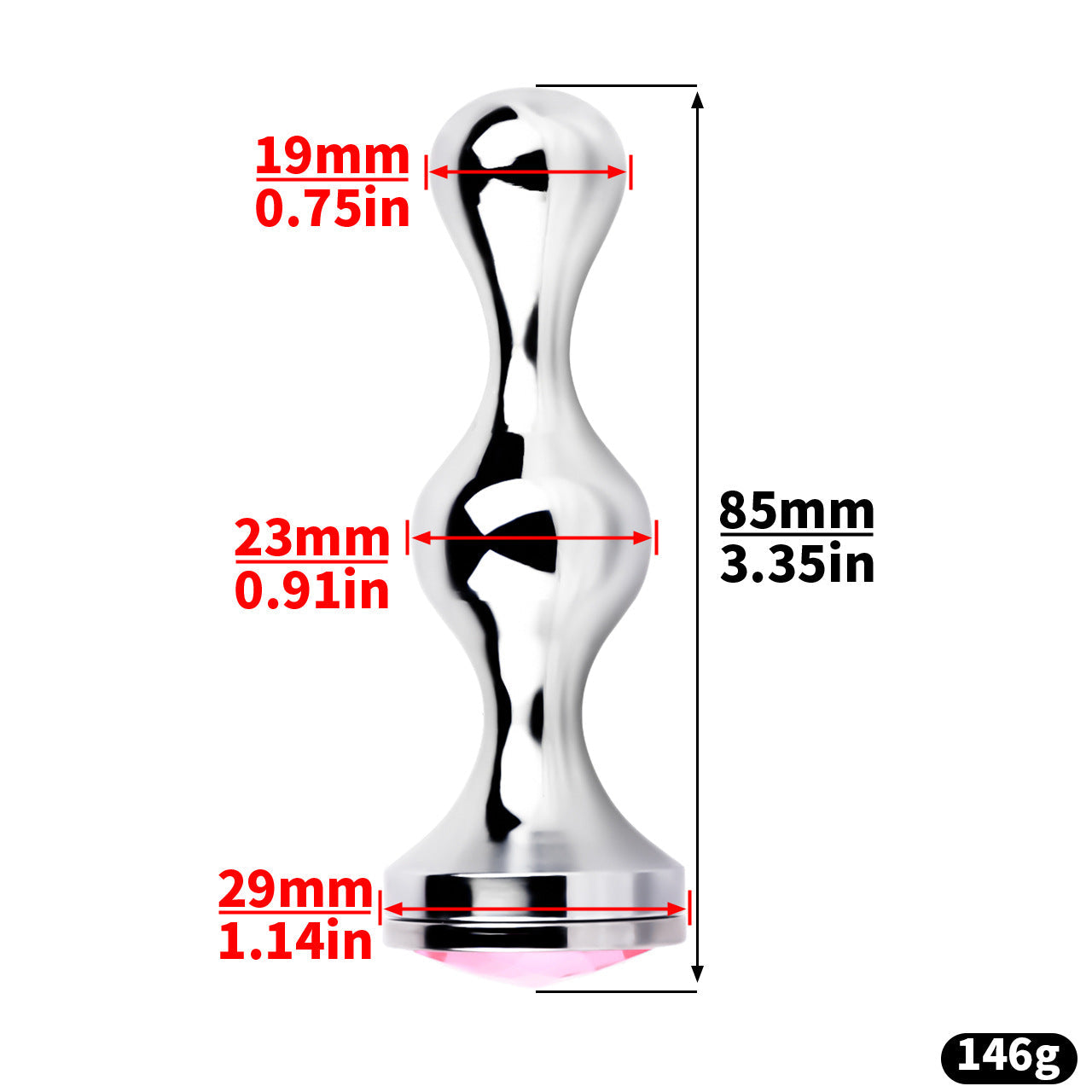 Short Smooth Steel Mamba Cage