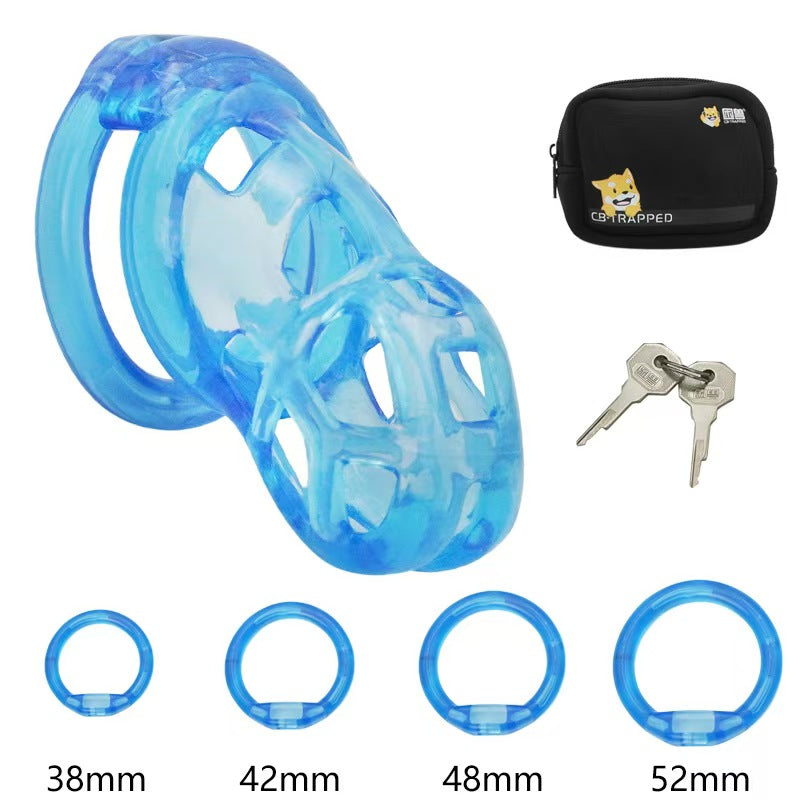 Soft Rubber Discreet Mamba Chastity Cage