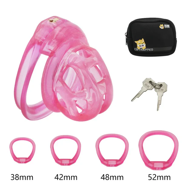Soft Rubber Discreet Mamba Chastity Cage