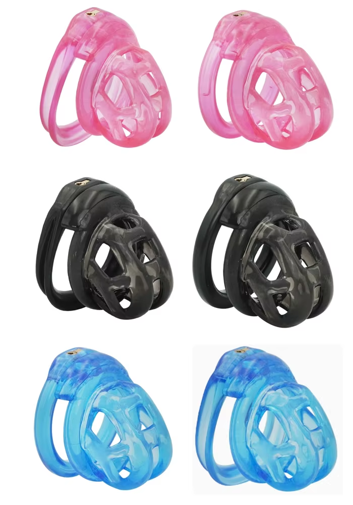 Soft Rubber Discreet Mamba Chastity Cage