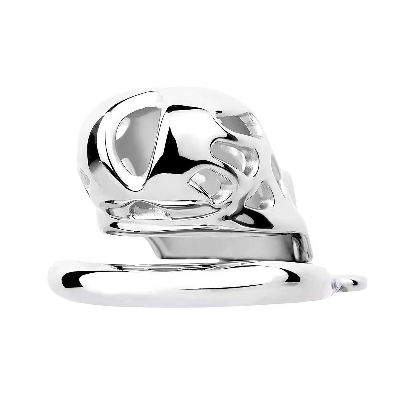 Stainless Steel Mamba Curve Chastity Device