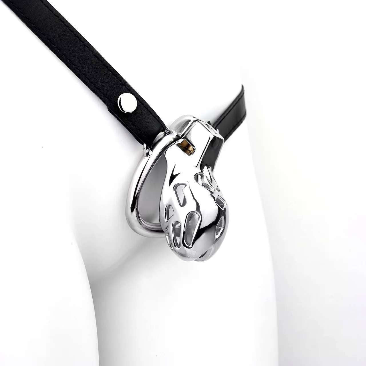Stainless Steel Mamba Curve Chastity Device