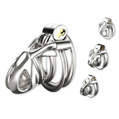 Stainless Steel Mamba V7.0 Chastity Device