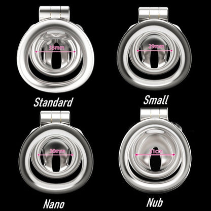 Stainless Steel Python V7.0 Chastity Cage(Only Cage)