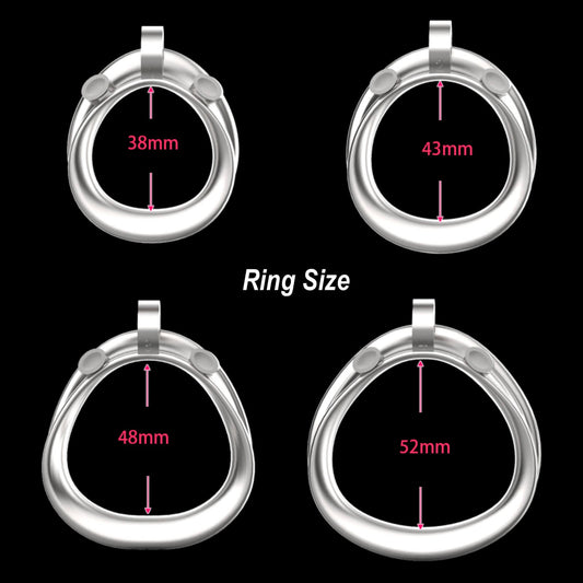 Steel Python V7.0 Chastity Ring