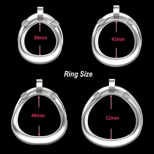 Standard Stainless Steel Mamba V7.0 V6.0 Chastity Ring