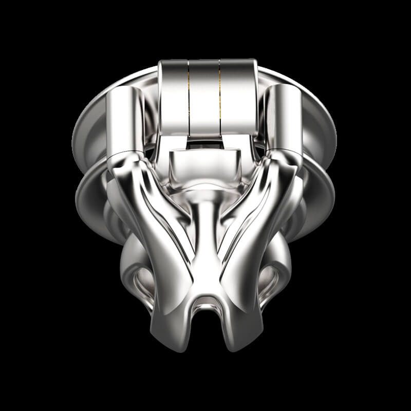 Small Stainless Steel Mamba V7.0 Chastity Device