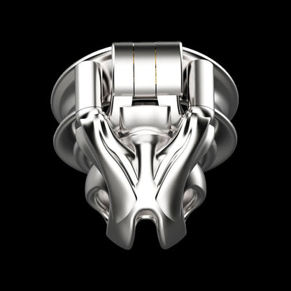 Small Stainless Steel Mamba V7.0 Chastity Device