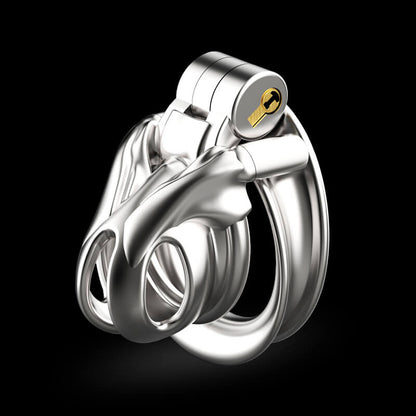 Small Stainless Steel Mamba V7.0 Chastity Device