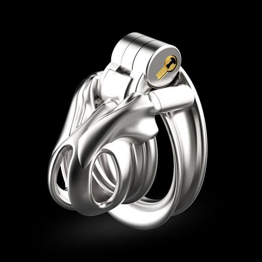 Small Stainless Steel Mamba V7.0 Chastity Device