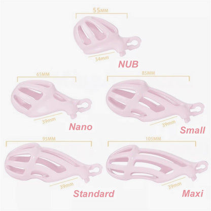Standard Pink Stripe Mamba Chastity