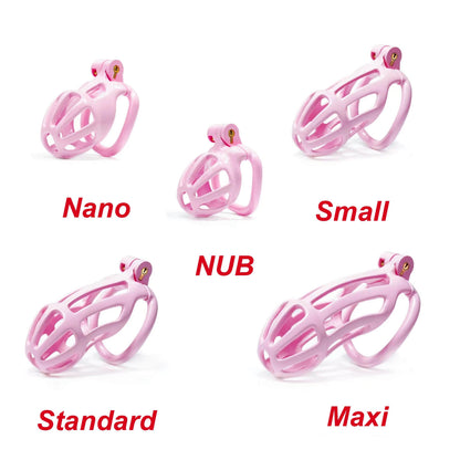 Maxi Pink Stripe Mamba Chastity