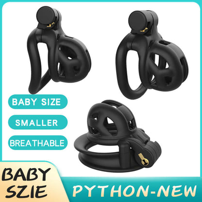 Ultra-Mini Baby Size Mamba Chastity Cage Kits 1.81 inches Long